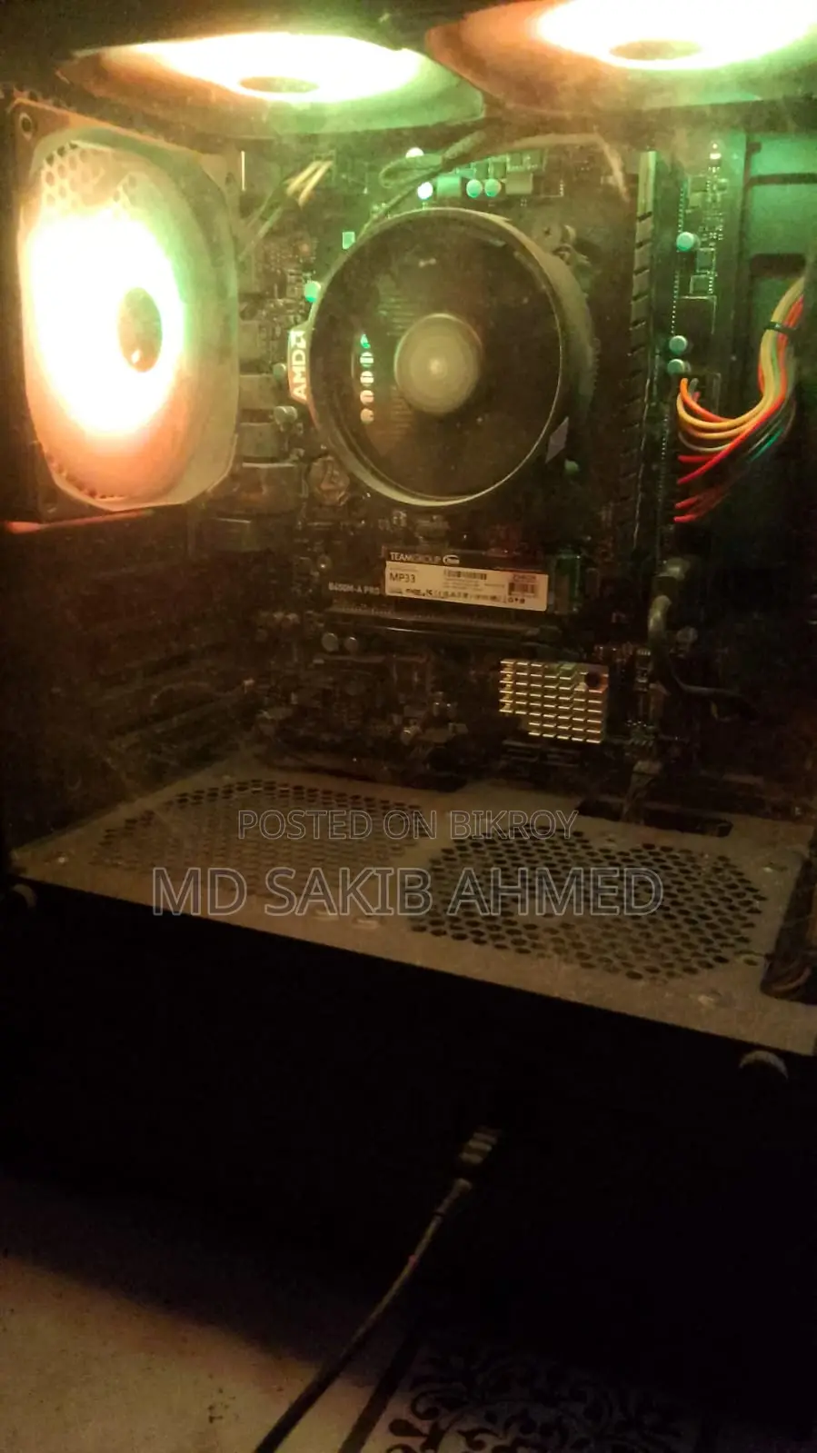 Desktop Computer MSI 16GB AMD Ryzen 7 SSD 256GB