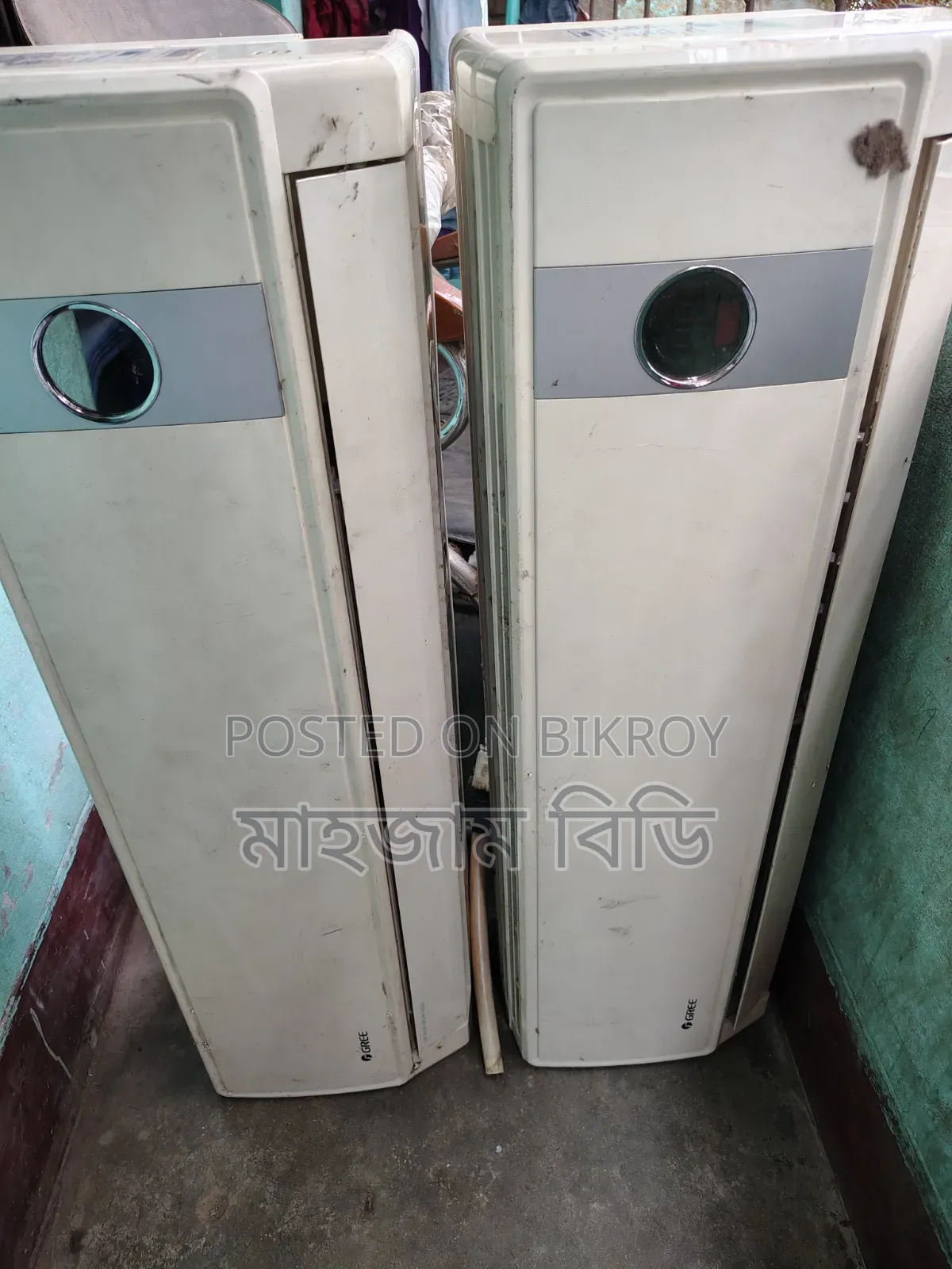 2 units of 1-ton fresh Gree AC for sale.