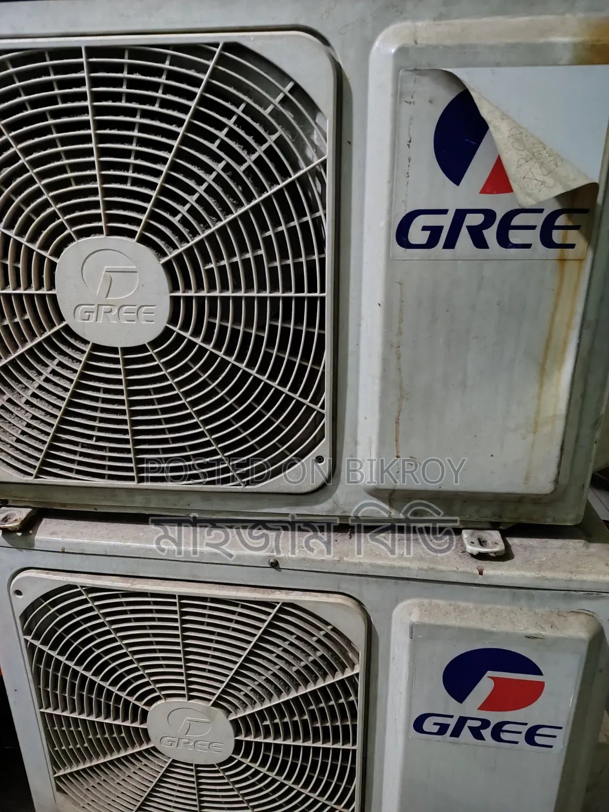 2 units of 1-ton fresh Gree AC for sale.