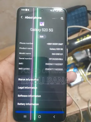 Samsung Galaxy S20 5G Uw 128 GB White