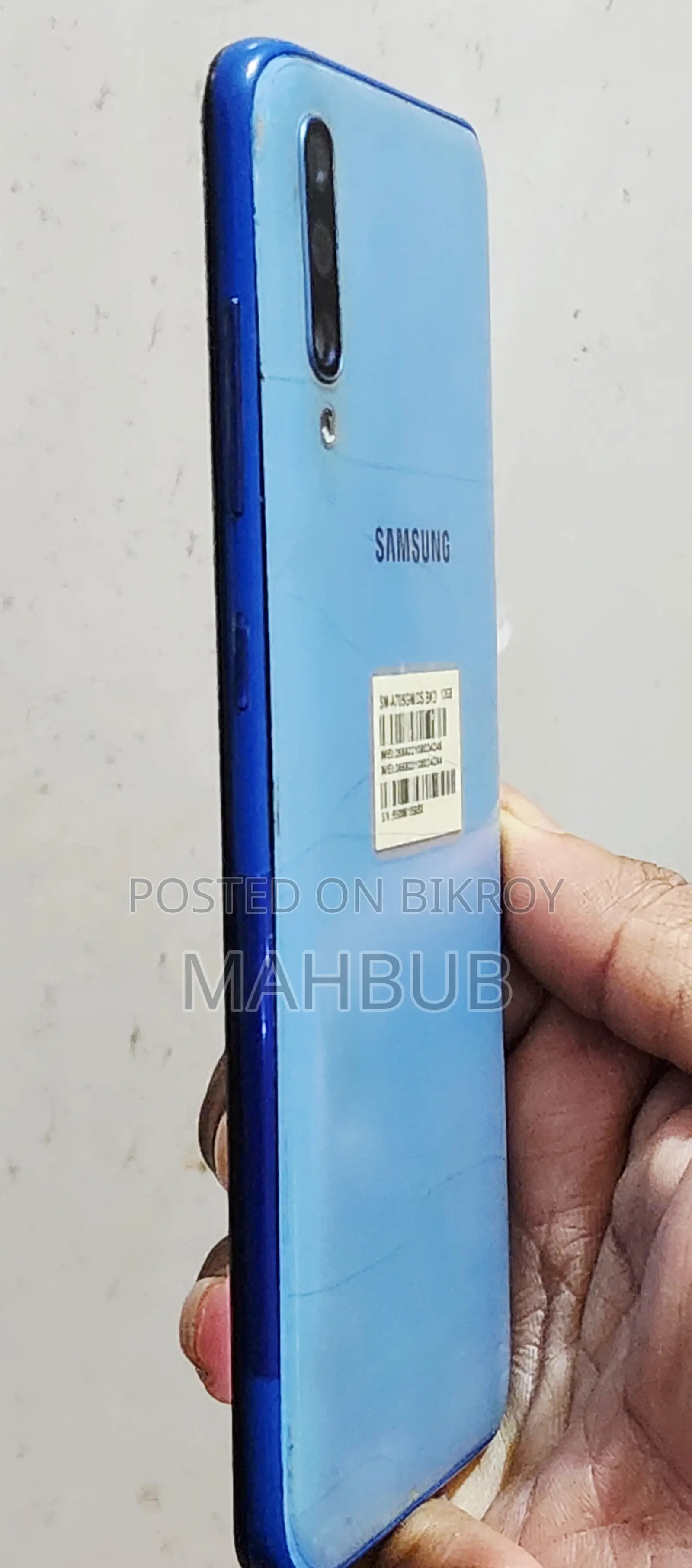 স্যামসাং গ্যালাক্সি এ৭০ ১২৮ জিবি ব্লু