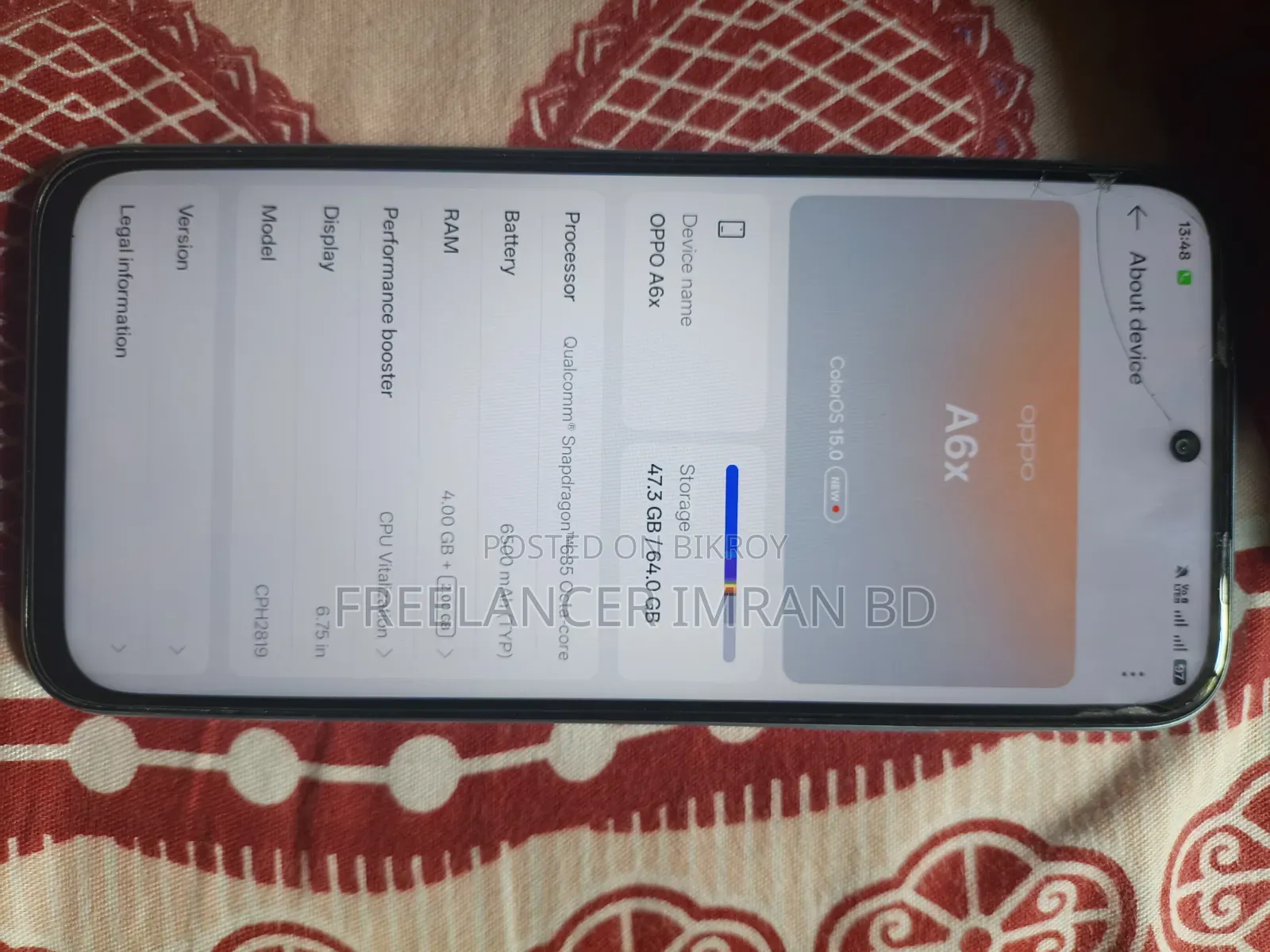 Oppo A6x 64 GB