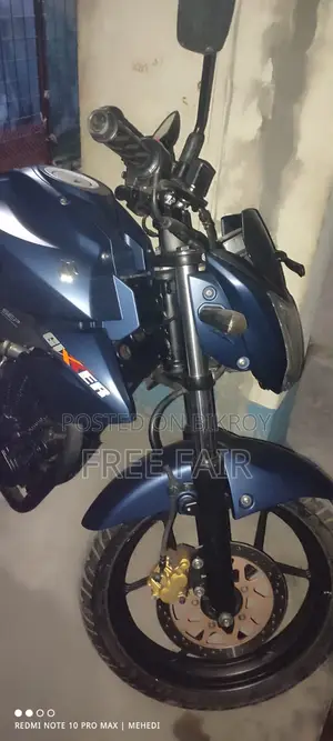 Suzuki Gixxer Monotone 2022 Blue