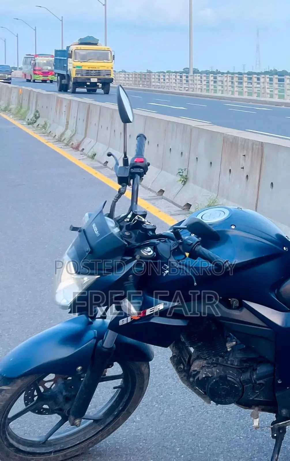 Suzuki Gixxer Monotone 2022 Blue