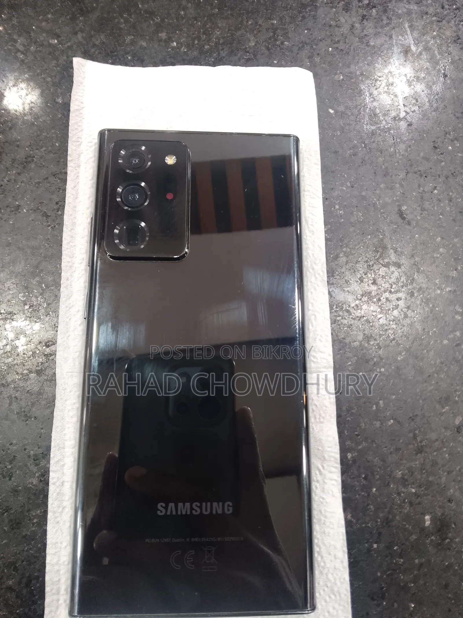 Samsung Galaxy Note 20 Ultra 256 GB Black