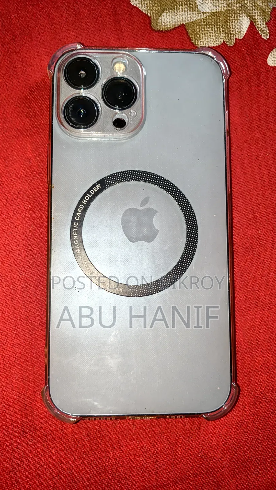 নতুন অ্যাপল আইফোন ১৩ প্রো ম্যাক্স ২৫৬ জিবি সিলভার