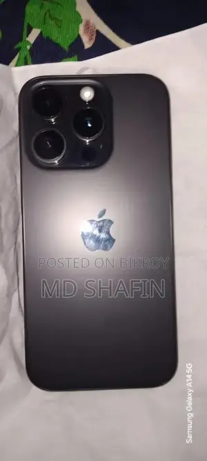 অ্যাপল আইফোন ১৫ প্রো ২৫৬ জিবি কালো