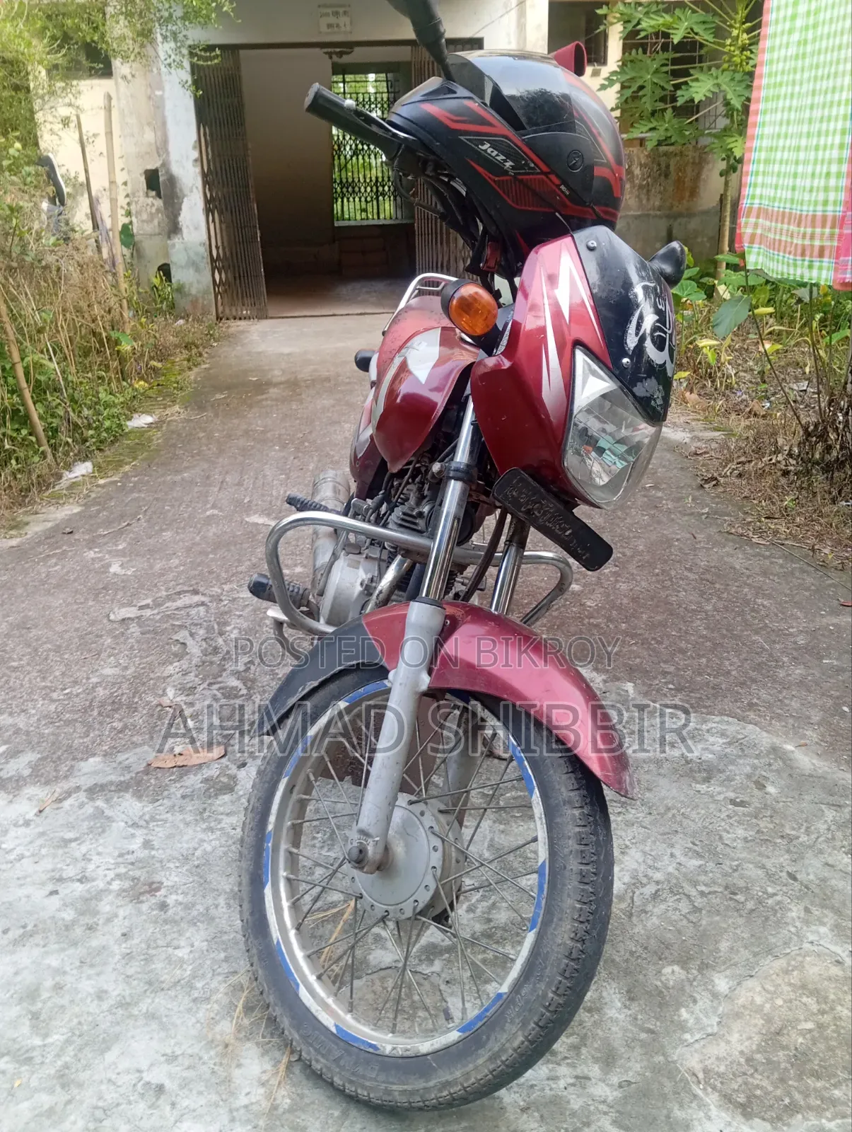 Bajaj CT 100 2016 Red