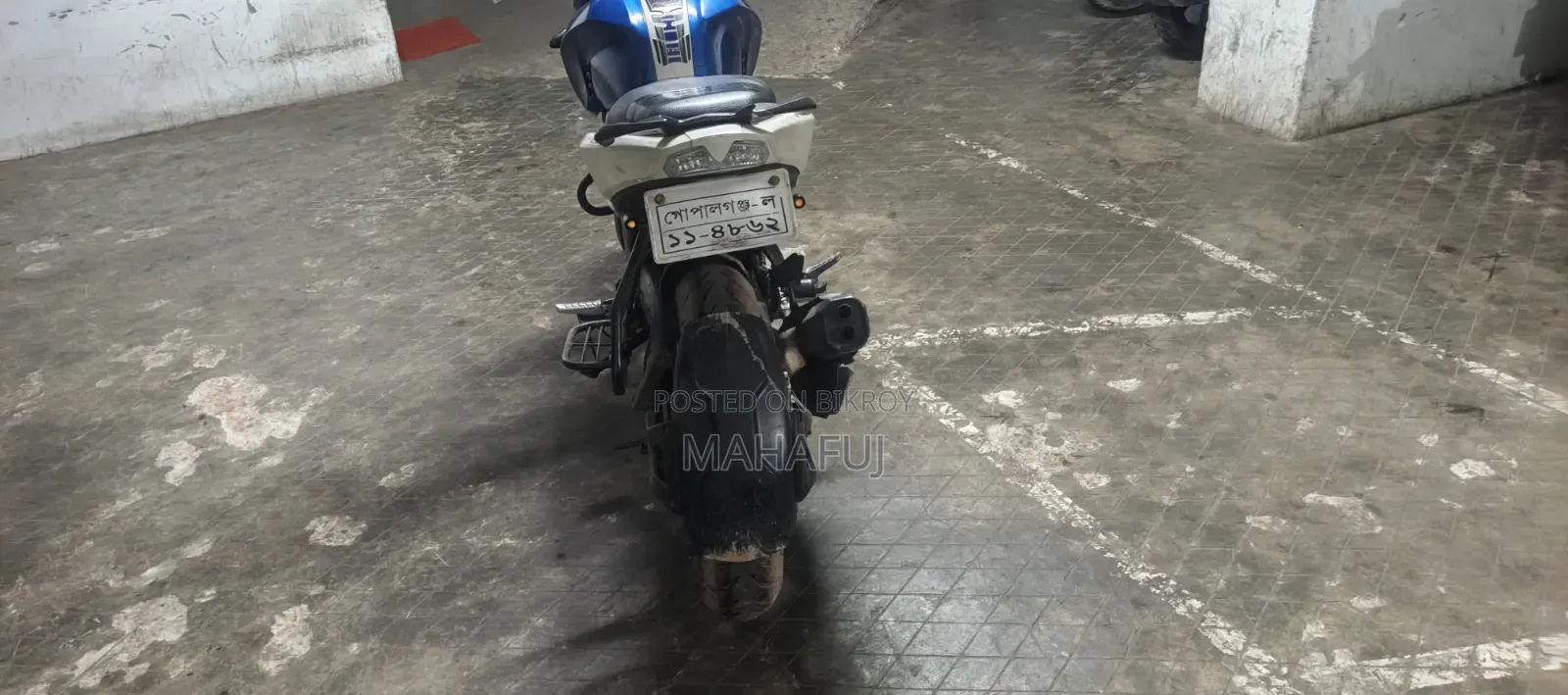 TVS Apache 160 4V 2019 Blue