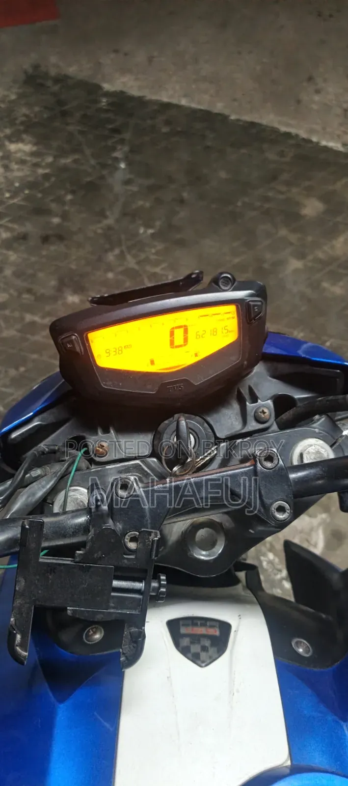 TVS Apache 160 4V 2019 Blue