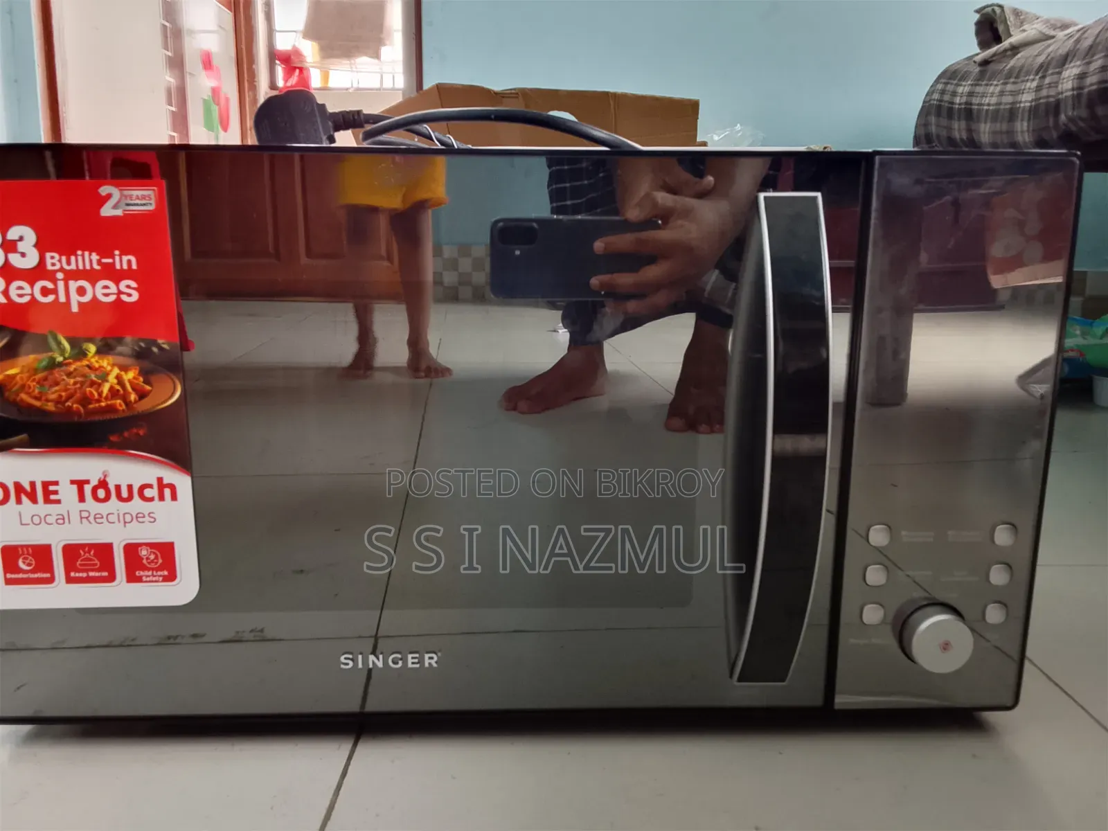 Singer Convection Microwave Oven Model, Smw30gc2nlp. 30 Liters