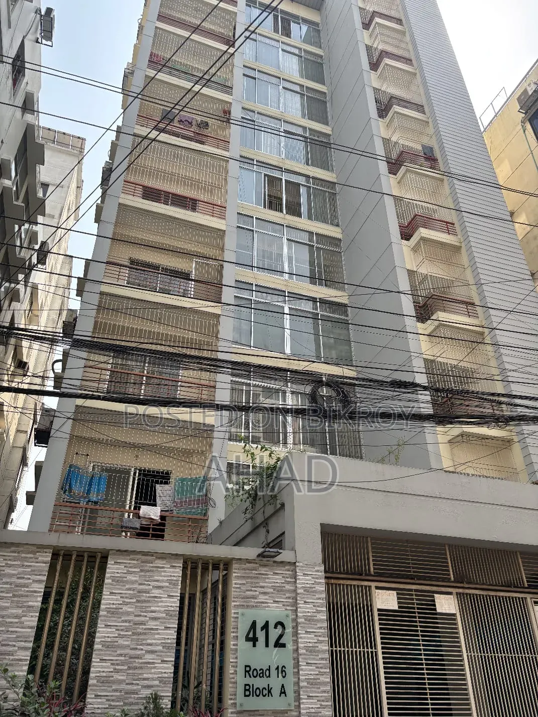 3-Bedroom Apartment in House 412, Basundhara for Rent