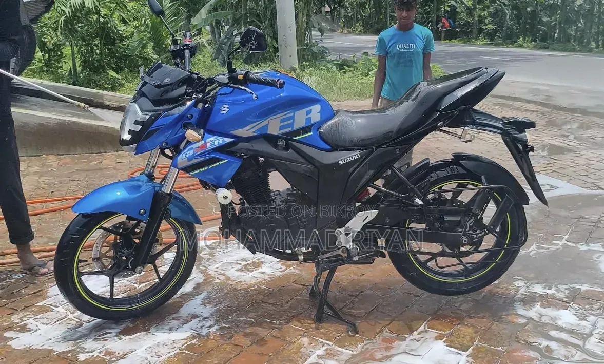Suzuki Gixxer Monotone 2018 Blue