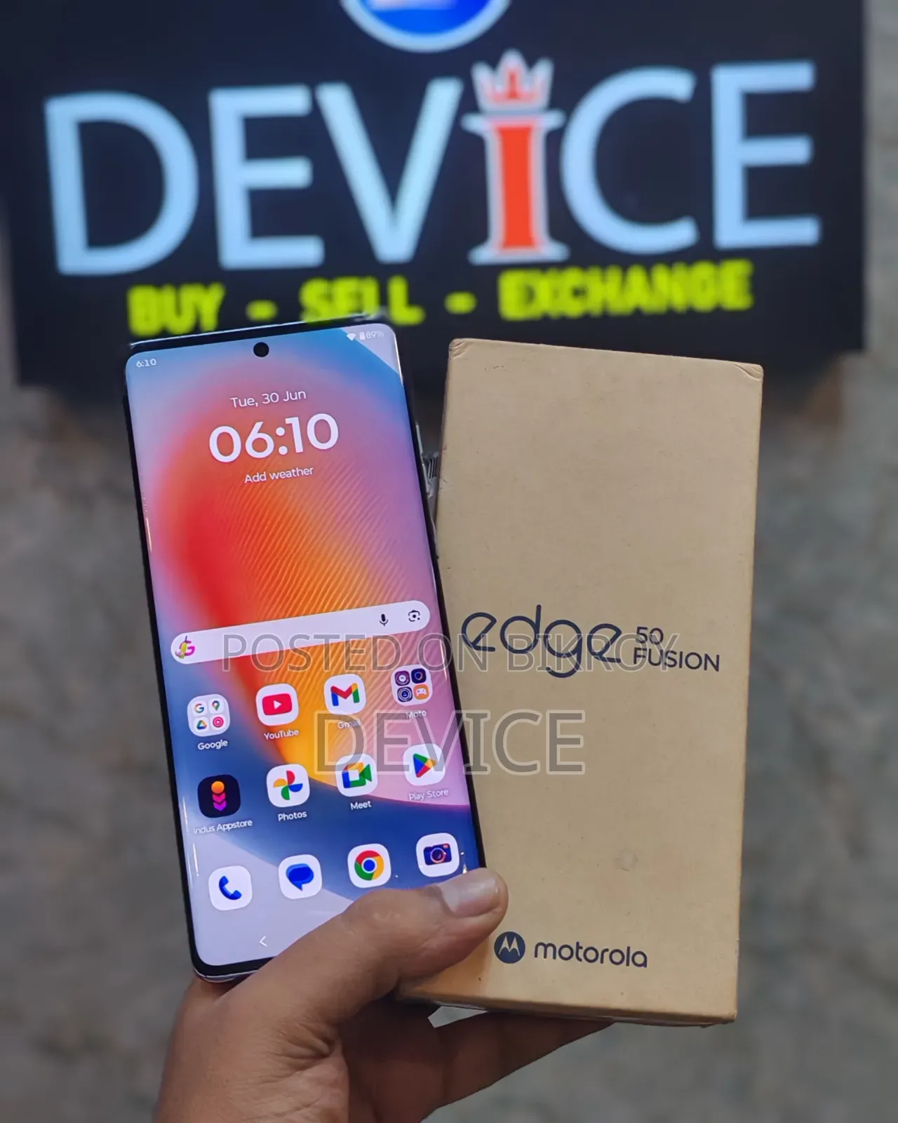 Motorola Edge 50 Fusion 128 GB Pink