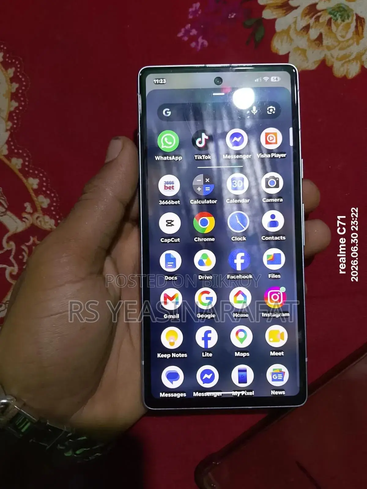 গুগল পিক্সেল ৭এ ১২৮ জিবি হোয়াইট