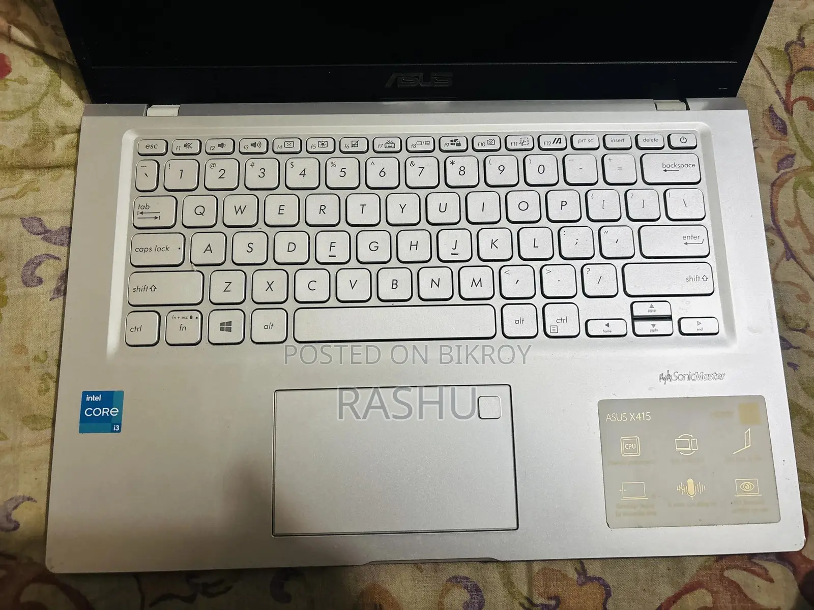 Laptop Asus Vivobook 14X OLED 8GB Intel Core I3 SSD 512GB