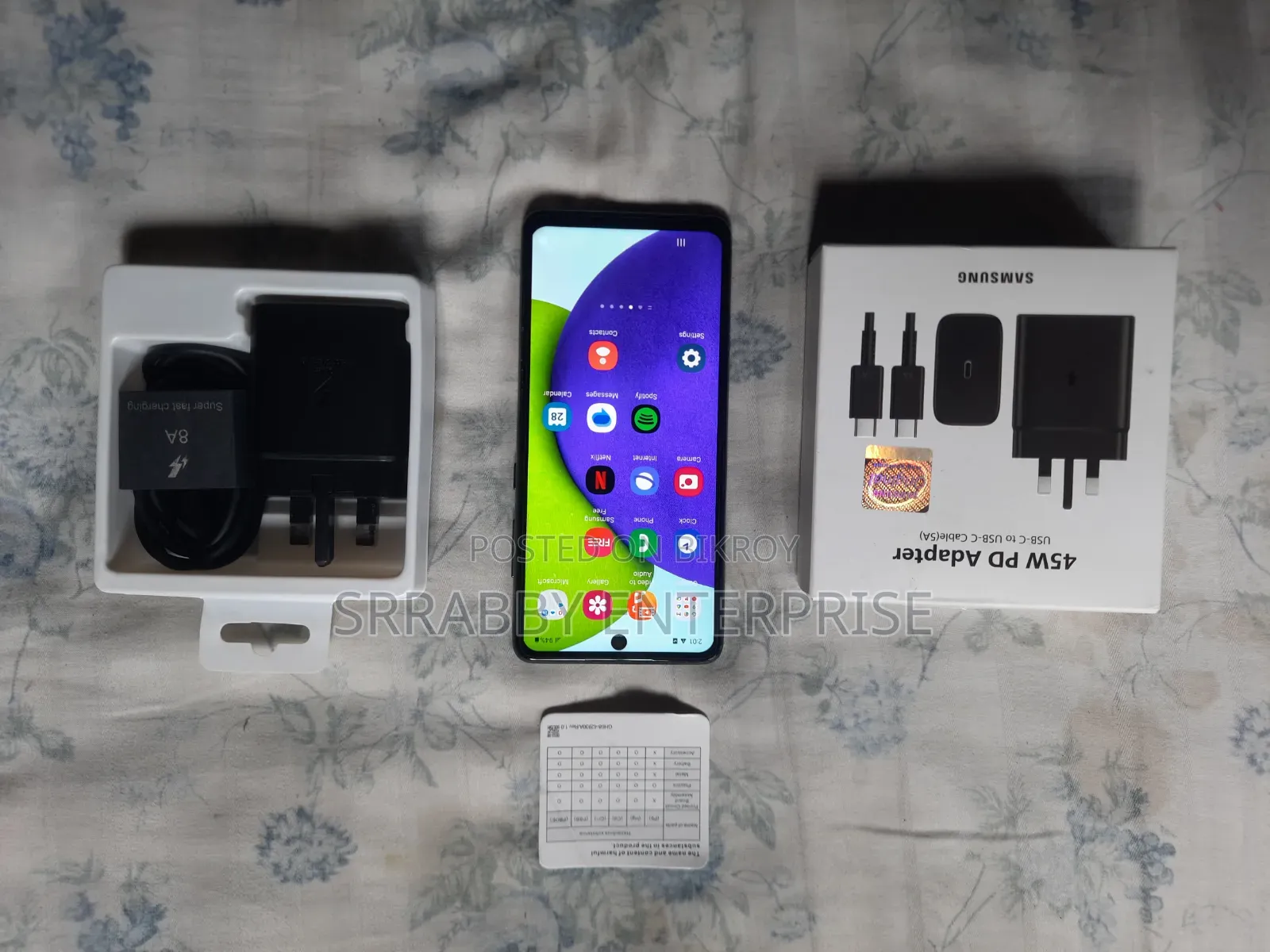 Samsung Galaxy A52 128 GB Blue