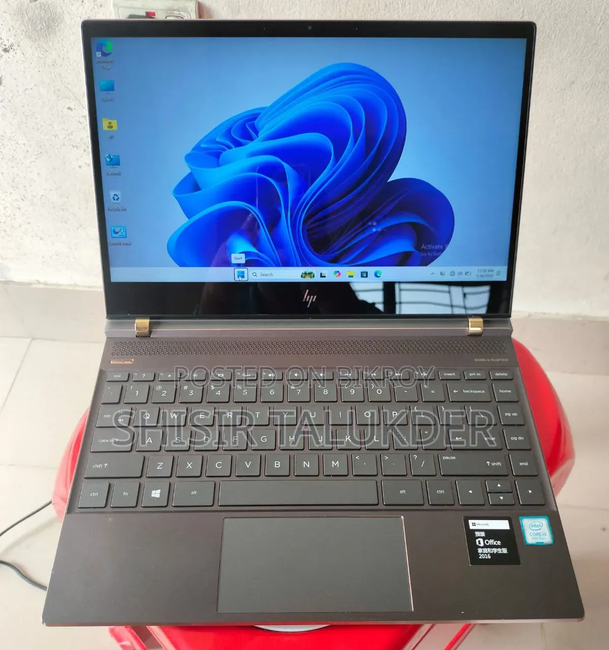 ল্যাপটপ HP Spectre XT ৮জিবি ইন্টেল কোর আই৫ এসএসডি ৫১২জিবি