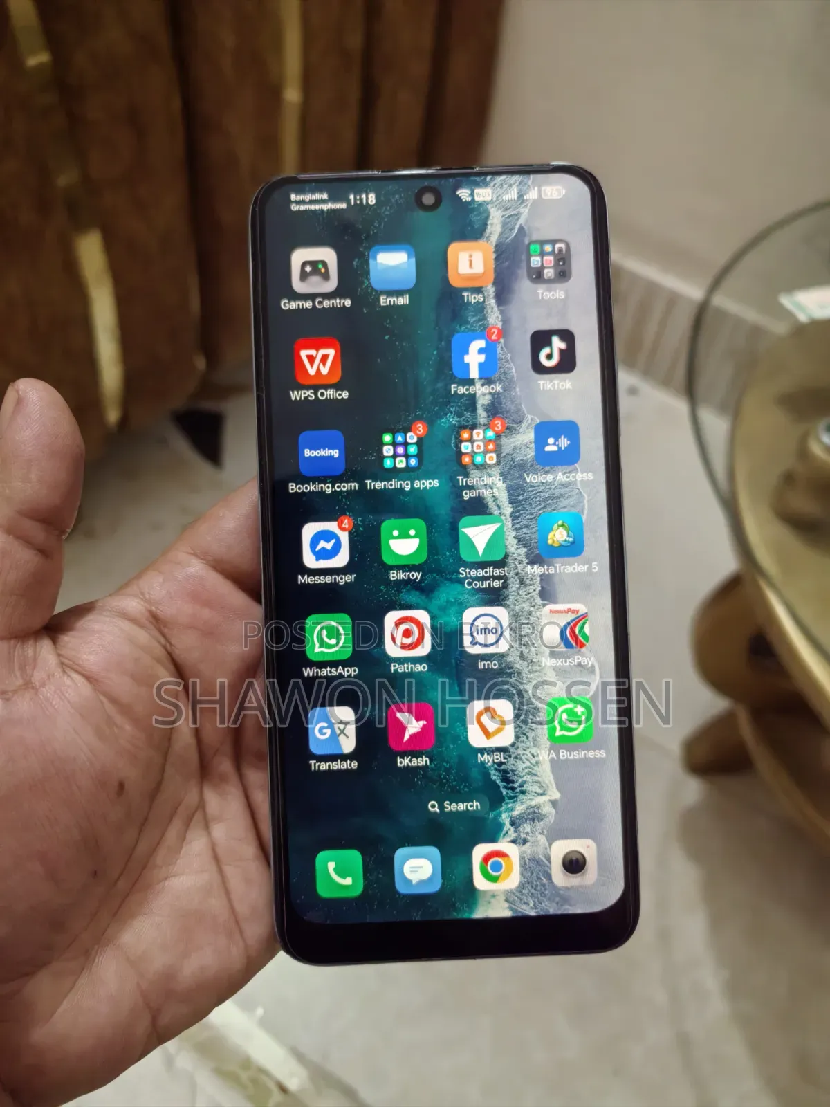 Honor X7b 5G 256 GB Blue