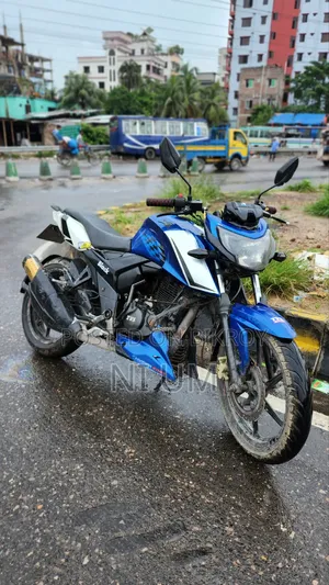 টিভিএস অ্যাপাচি আরটিআর ১৬০ ৪ভি ২০২০ নীল