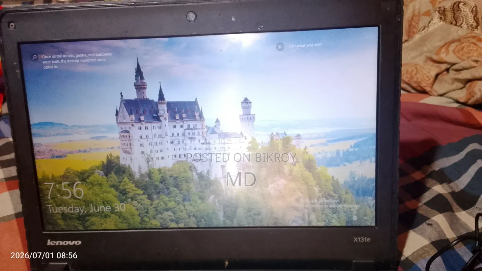 Laptop Lenovo ThinkPad X131e 4GB Intel Celeron HDD 16 GB