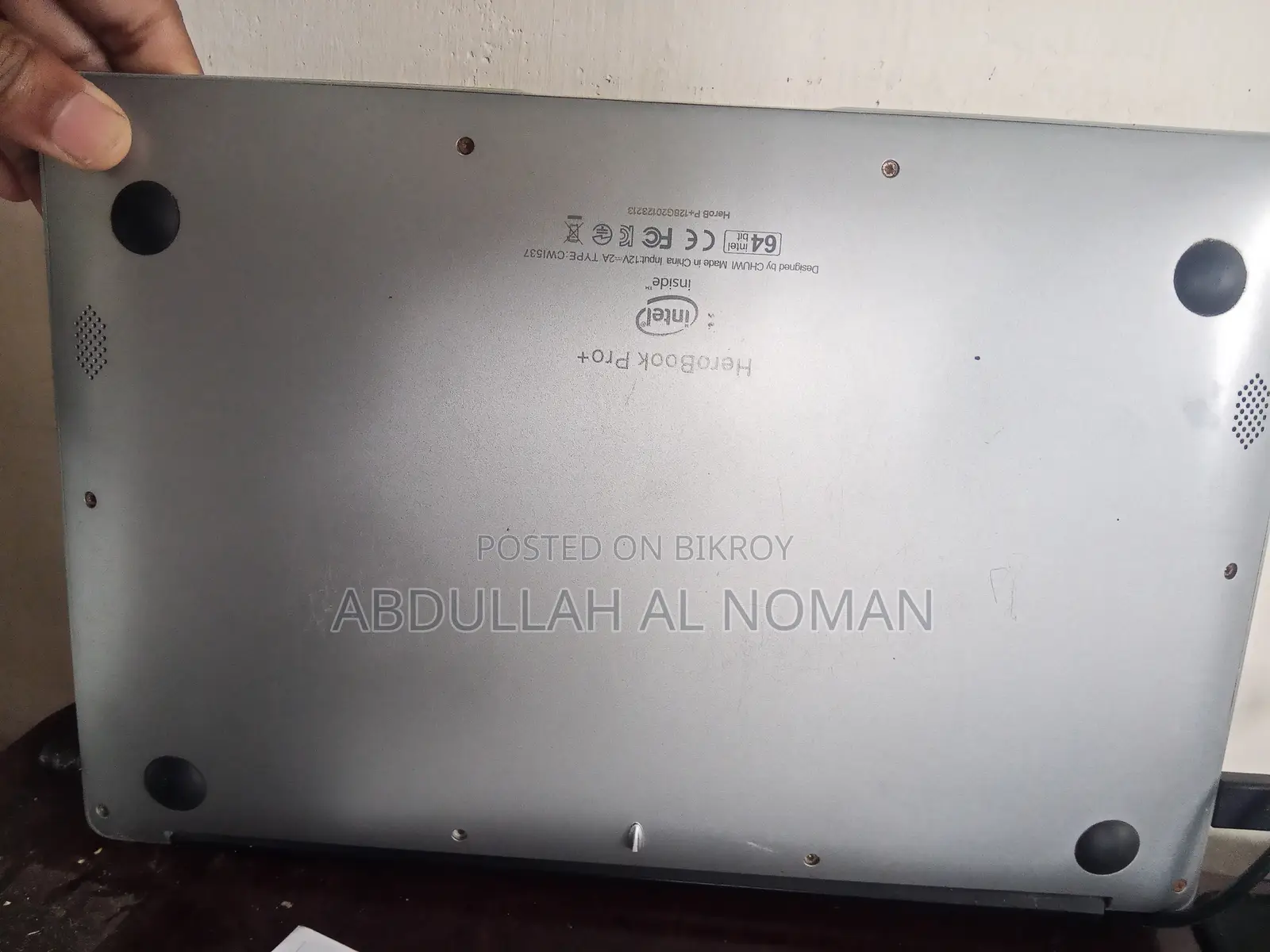 ল্যাপটপ Chuwi HeroBook Pro+ 8GB Intel Celeron SSD 256GB
