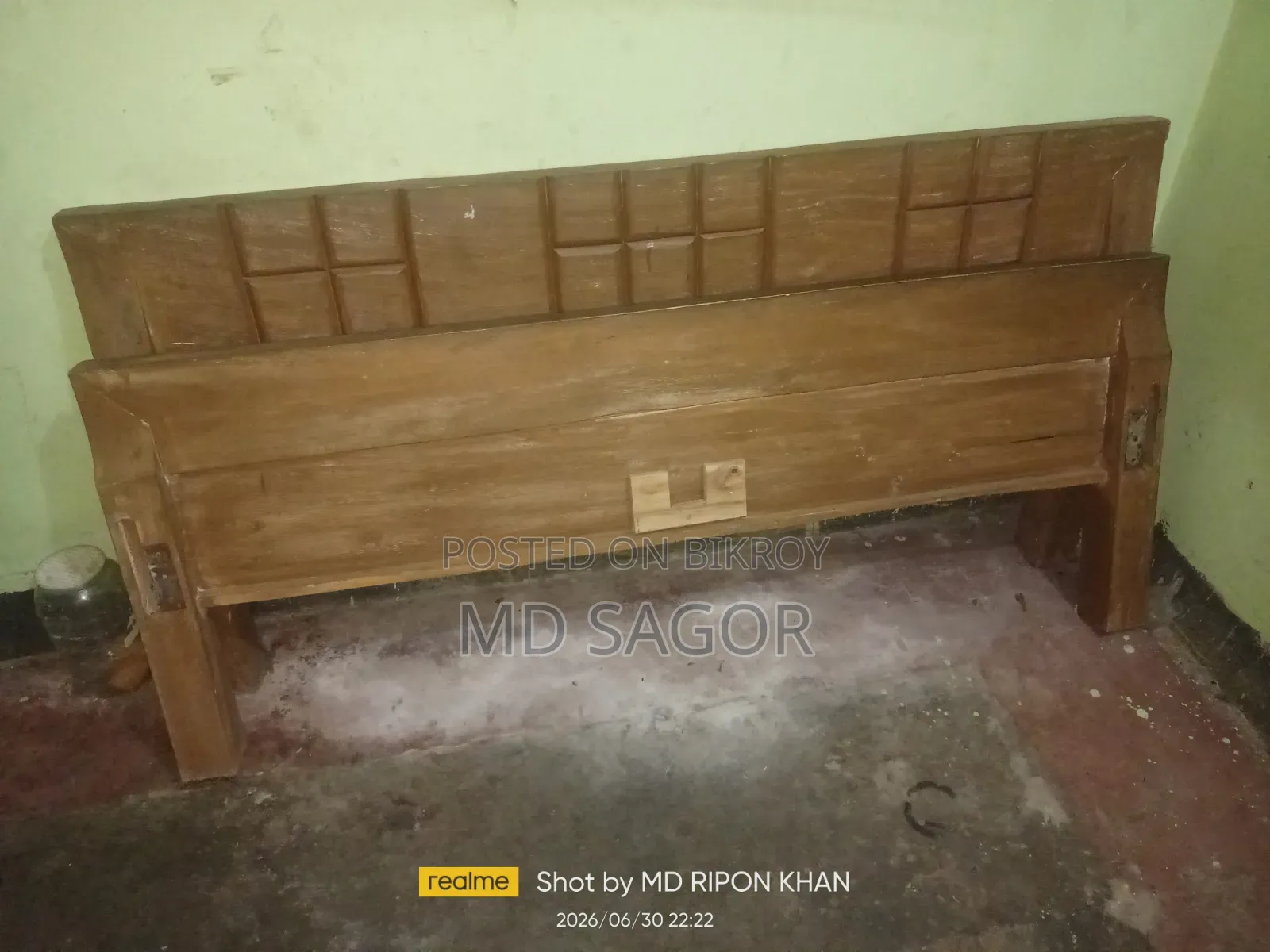 A bed for sale