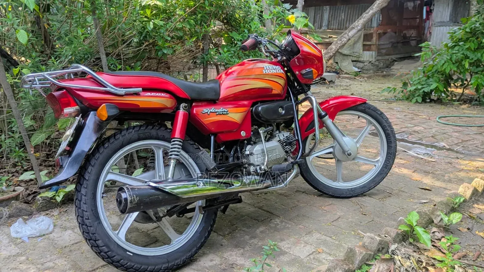 New Hero Splendor Pro 2016 Red