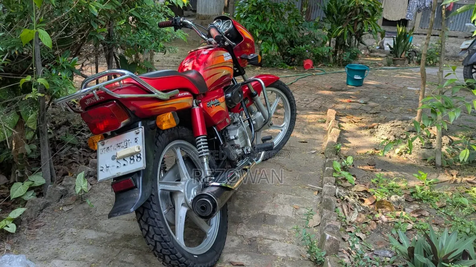 New Hero Splendor Pro 2016 Red
