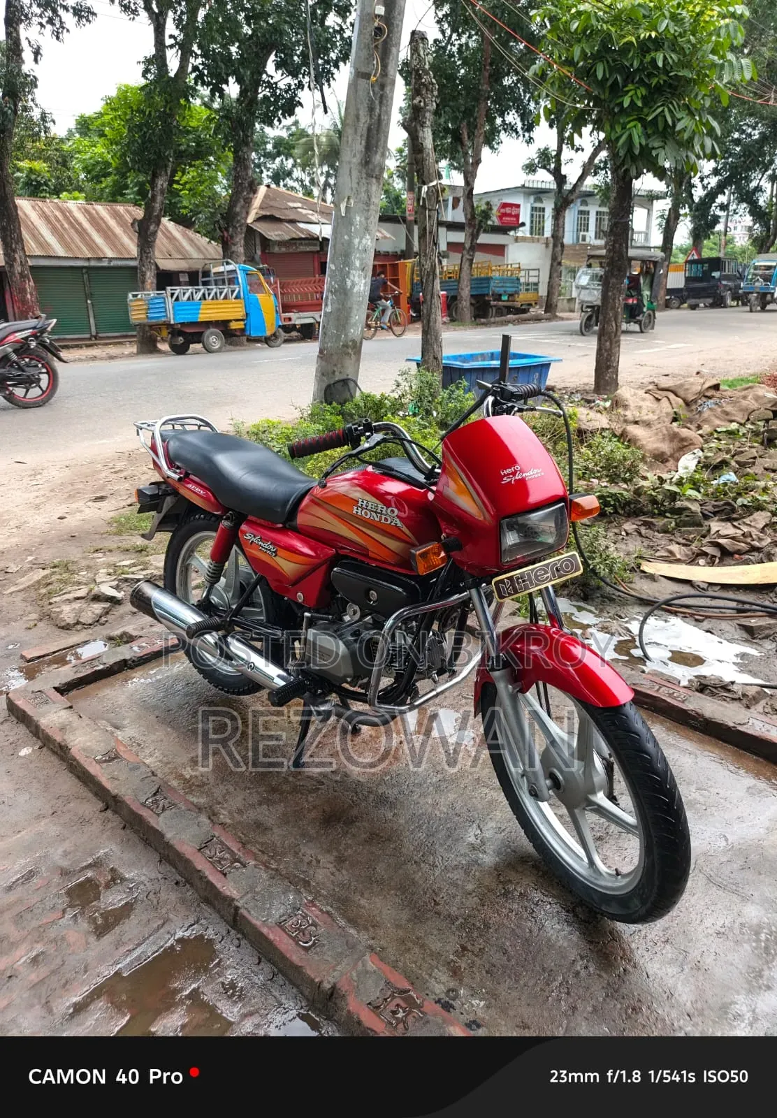 New Hero Splendor Pro 2016 Red