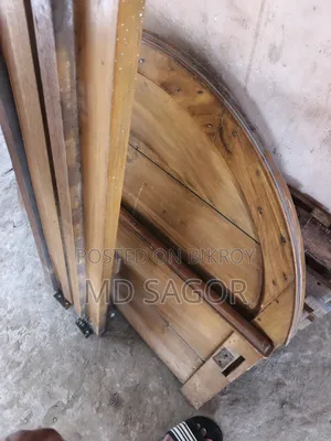 Single Wooden Bed