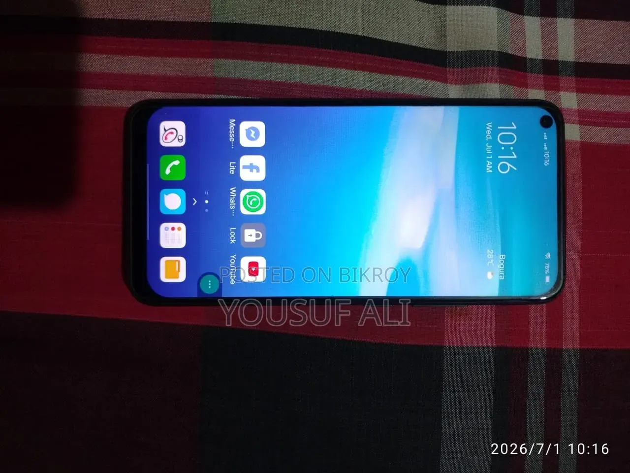 ভিভো ওয়াই৩০ ১২৮ জিবি কালো
