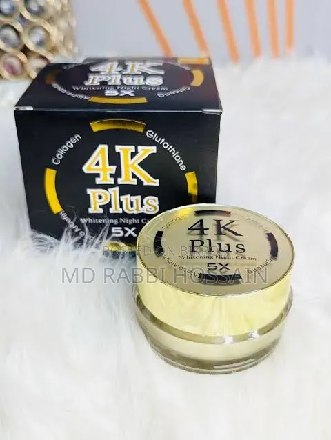 4K Plus 5x Whitening Night Cream