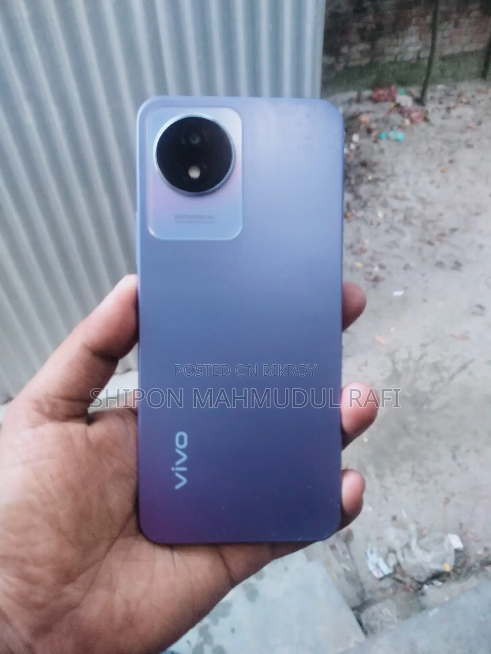 Vivo Y02t 64 GB Blue