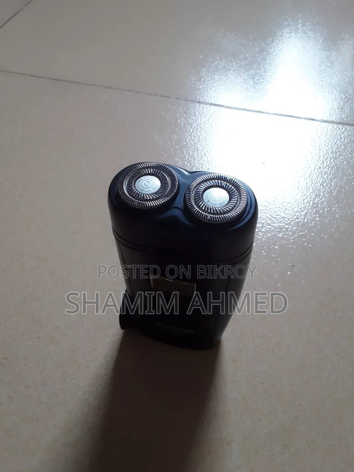 portable electric razor