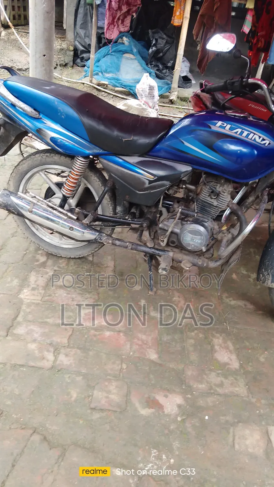 Bajaj Platina 100 2010 Blue