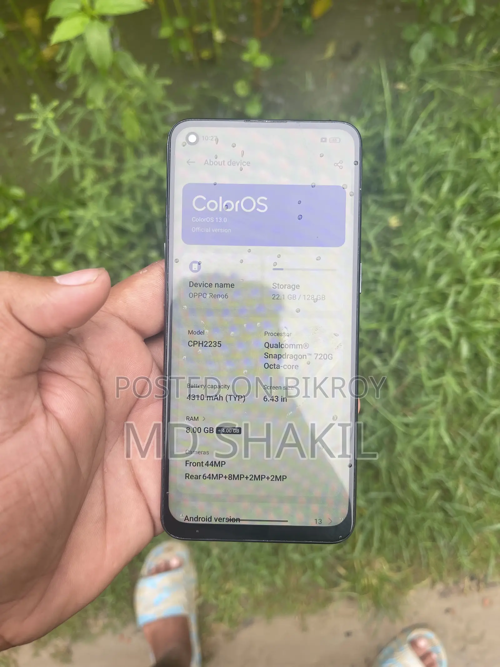Oppo Reno6 128 GB Black