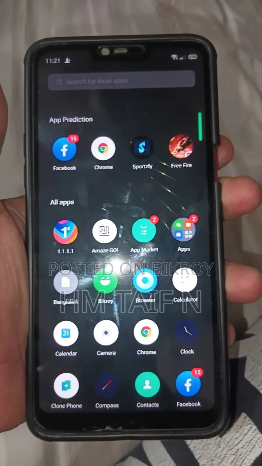 Oppo F7 64 GB Red