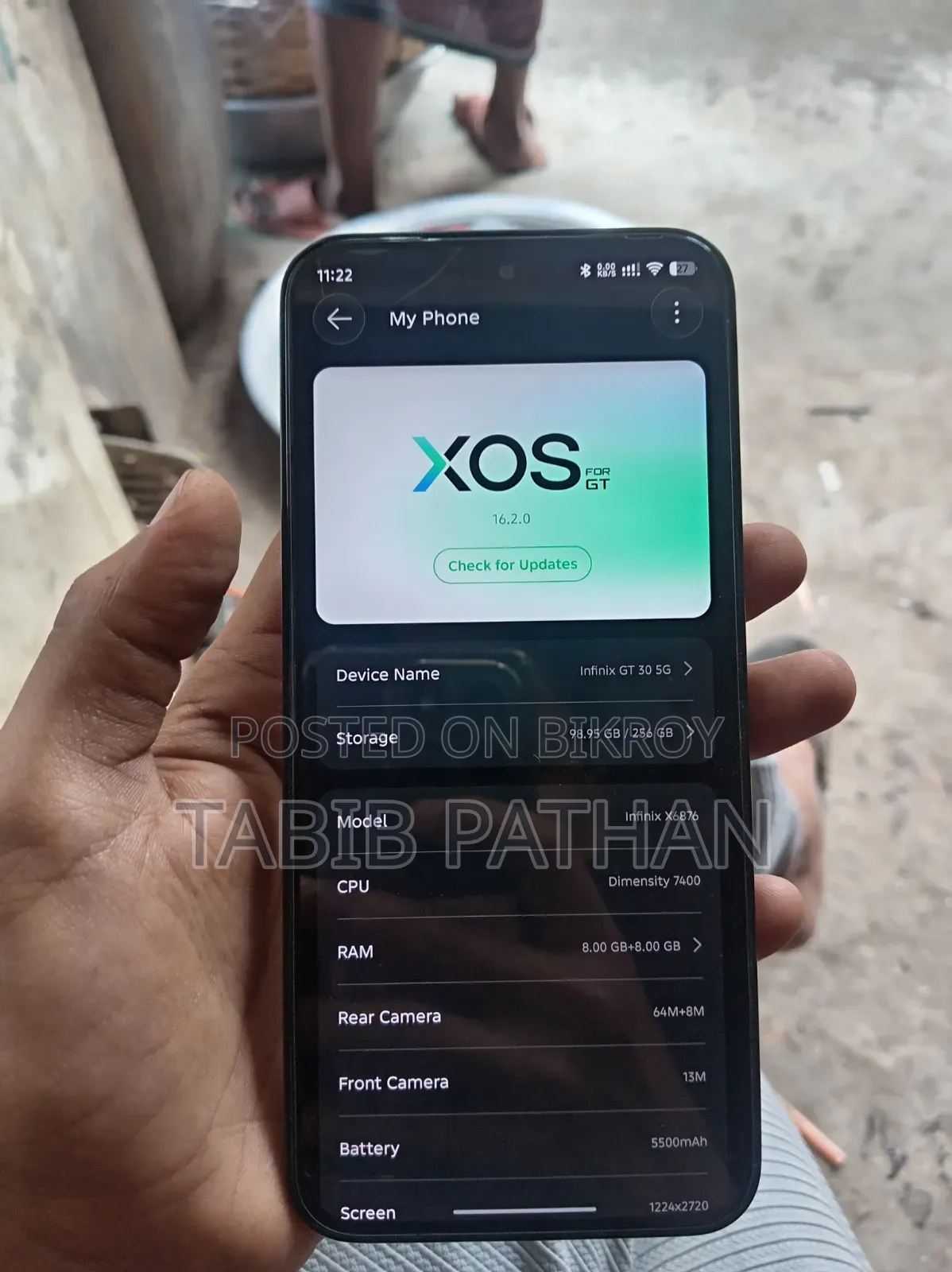 Infinix GT 30 5G 256 GB Green