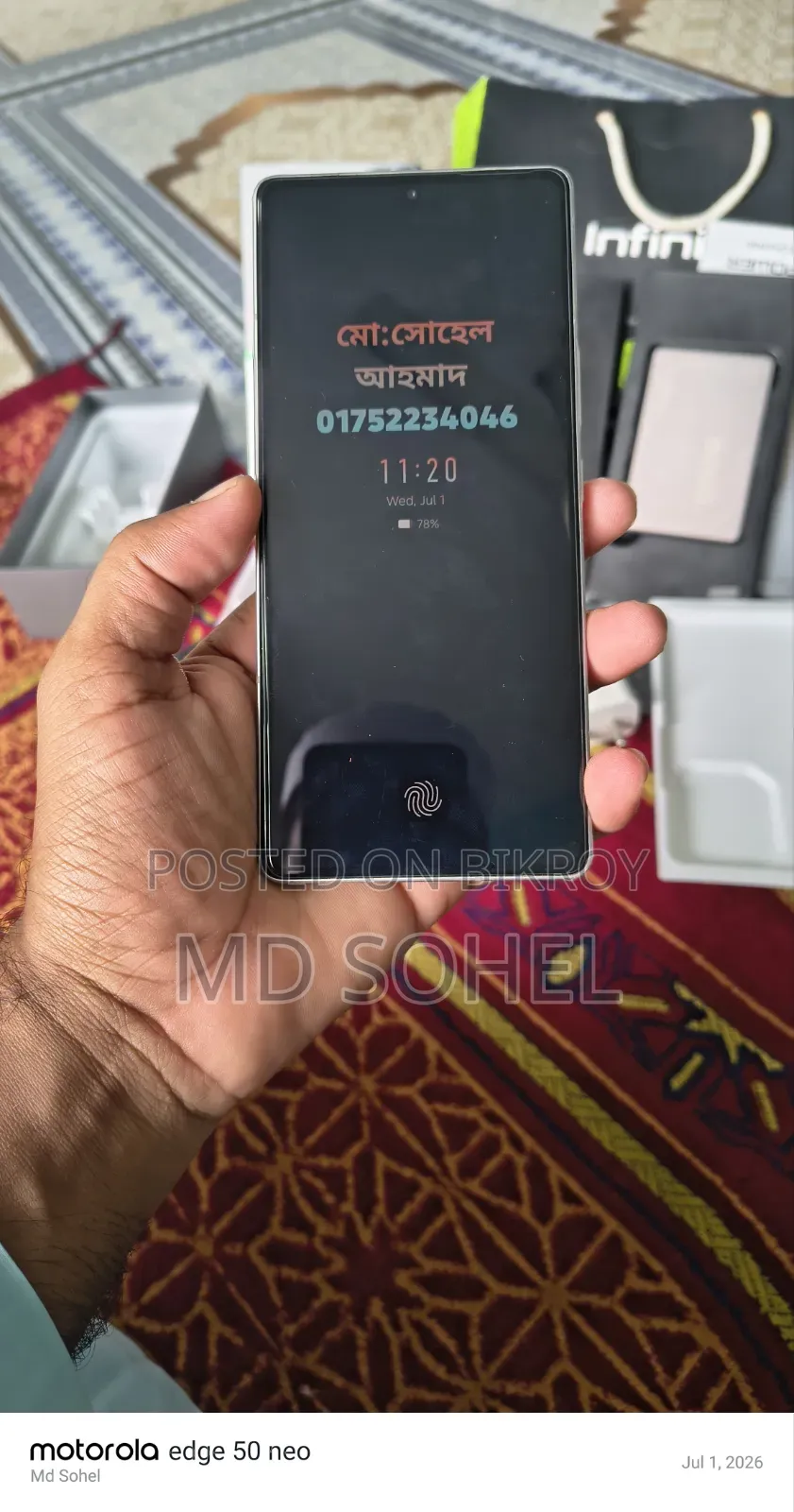 Infinix Note 50 Pro 256 GB