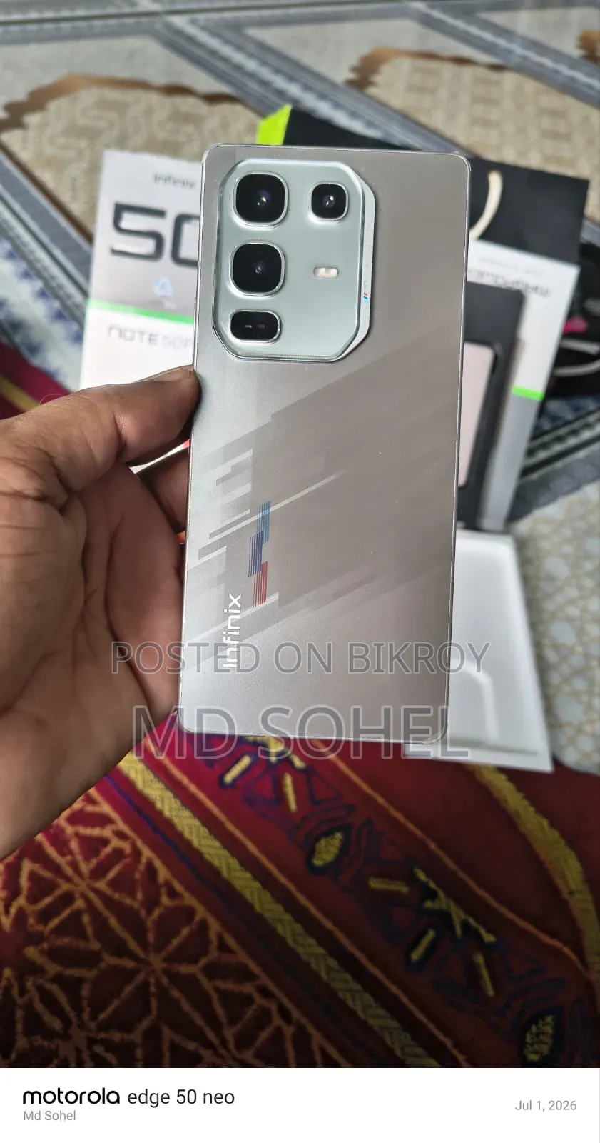 Infinix Note 50 Pro 256 GB