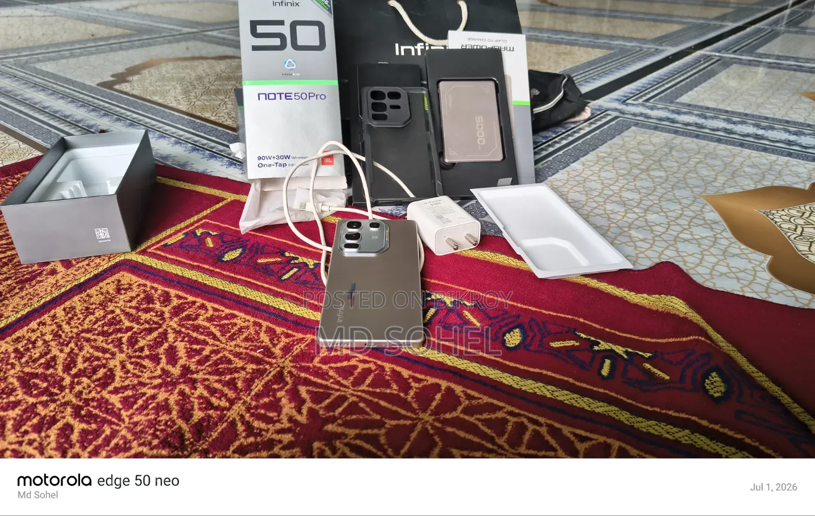 Infinix Note 50 Pro 256 GB