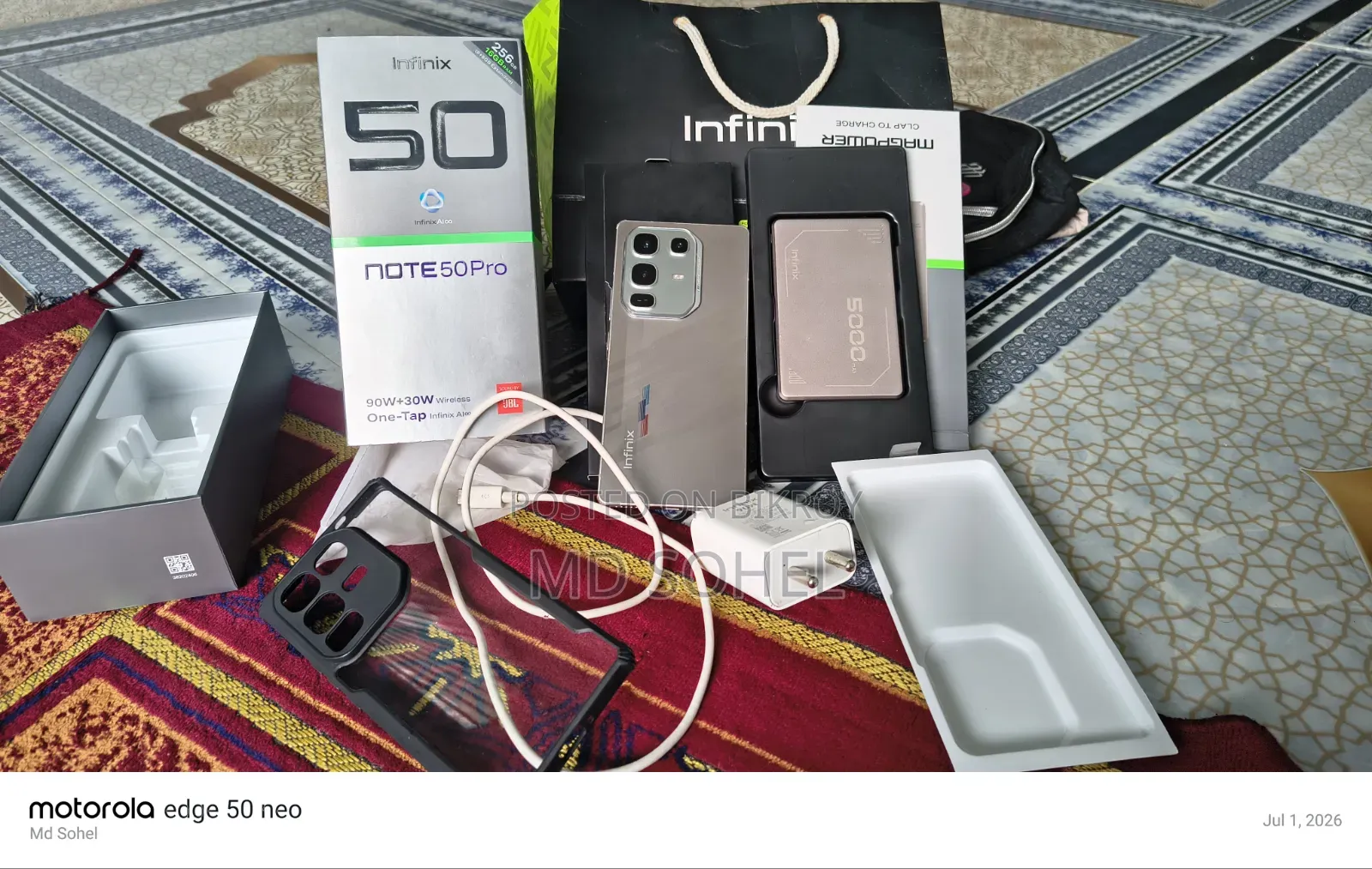 Infinix Note 50 Pro 256 GB