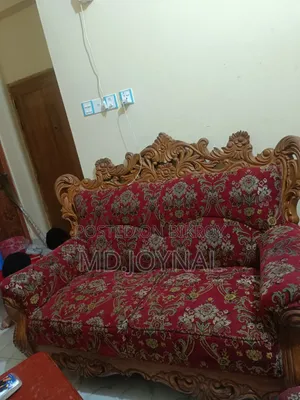 Sofa Set 5sit Treak Wood