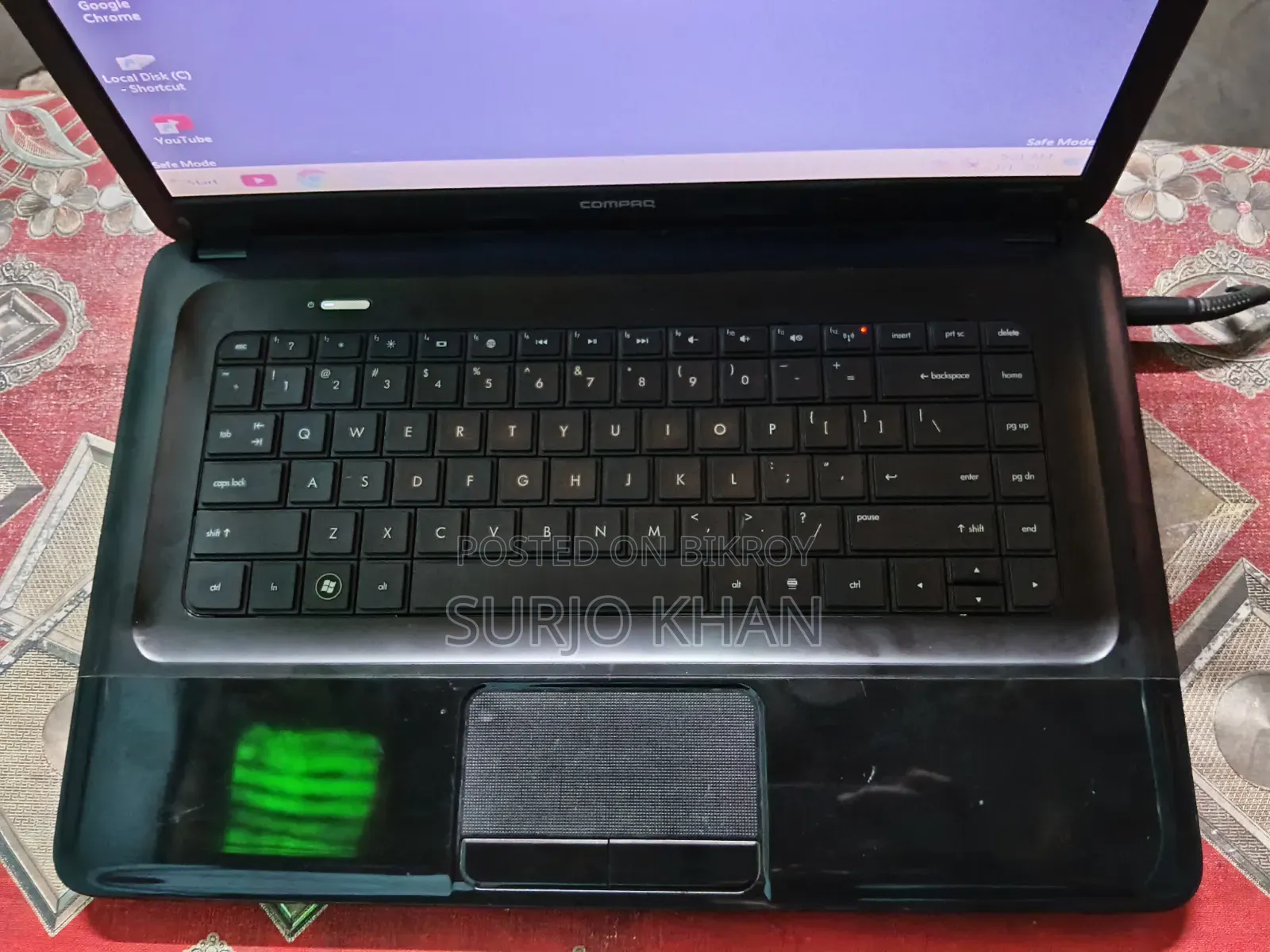 Laptop Compaq Presario CQ58 2GB Intel Celeron HDD 500GB