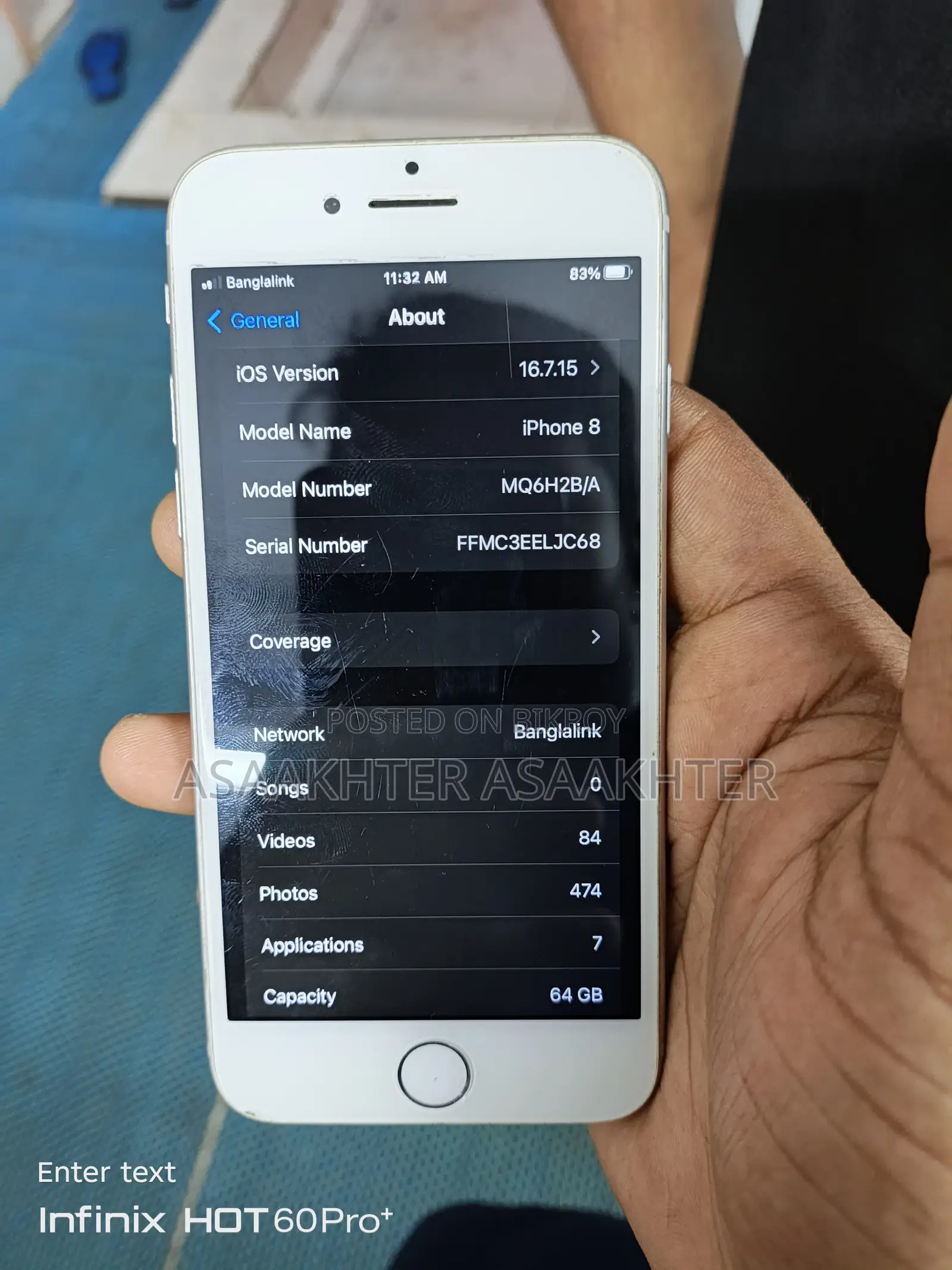 Apple iPhone 8 64 GB White