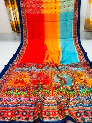 Chandari Half Silk Saree