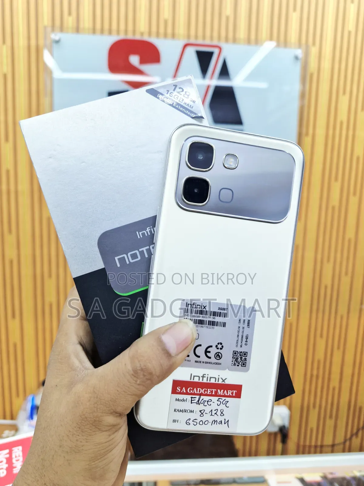 Infinix Note Edge 128 GB