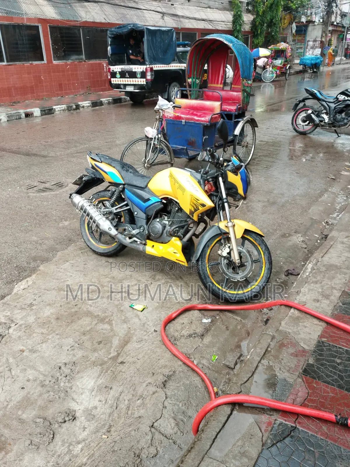 TVS Apache RTR 160 2V ABS 2018 Yellow