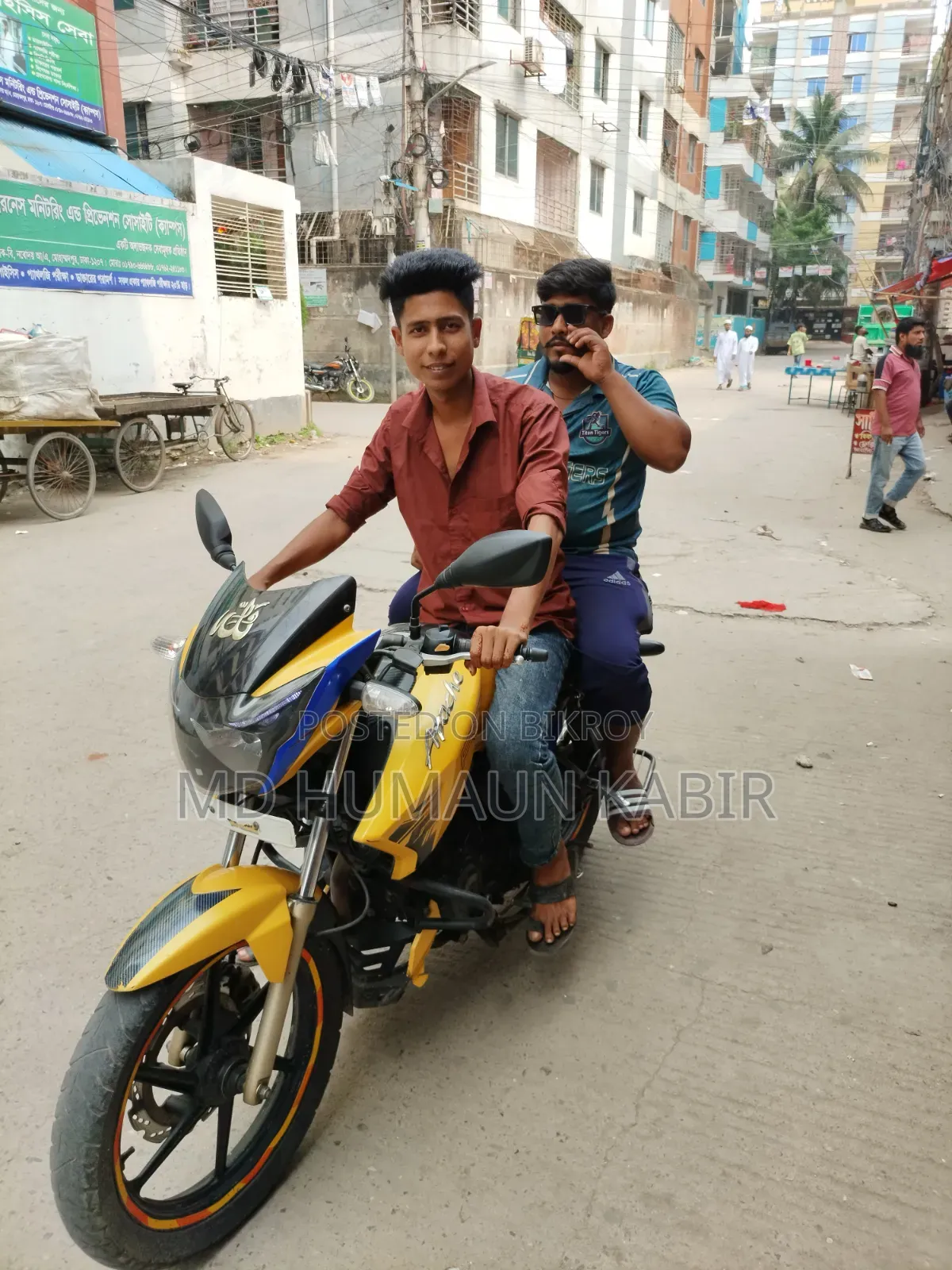 TVS Apache RTR 160 2V ABS 2018 Yellow